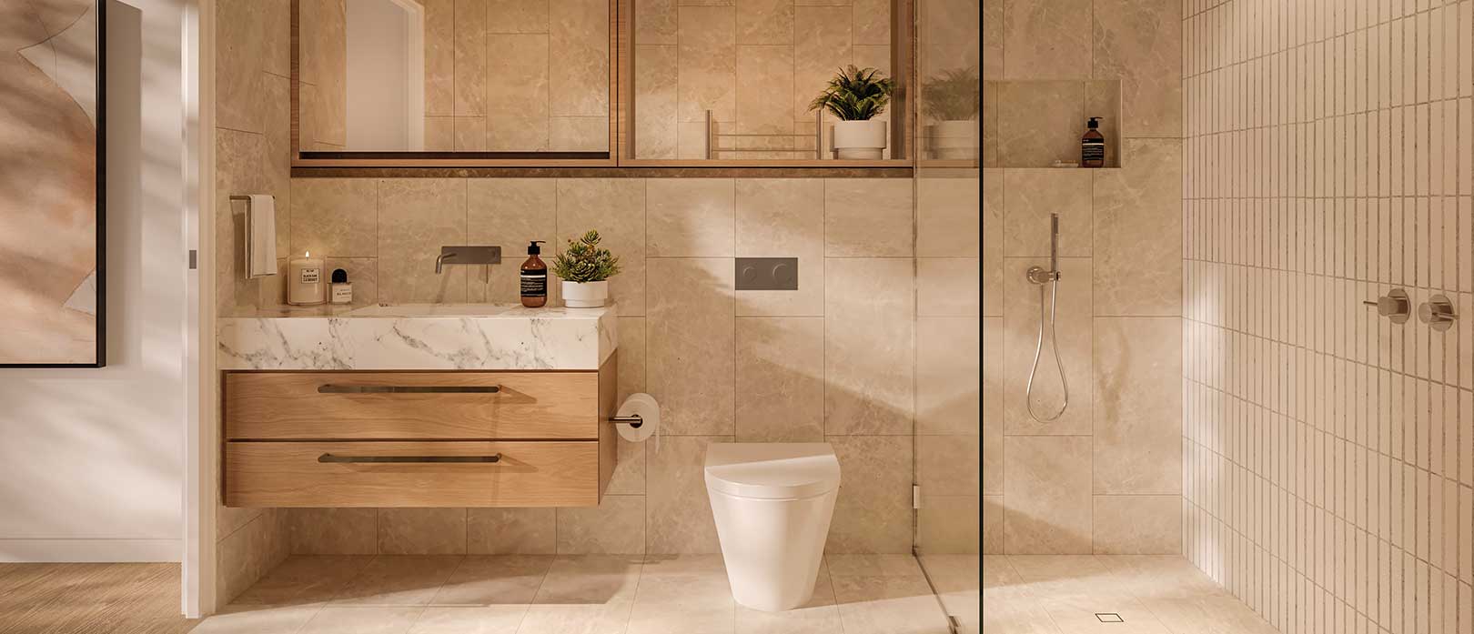 CGI of internals Watermark Residences at Newgreens