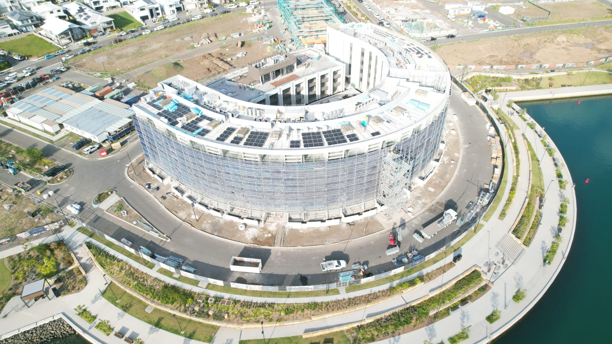 Aerial view Nautilus, Shell Cove