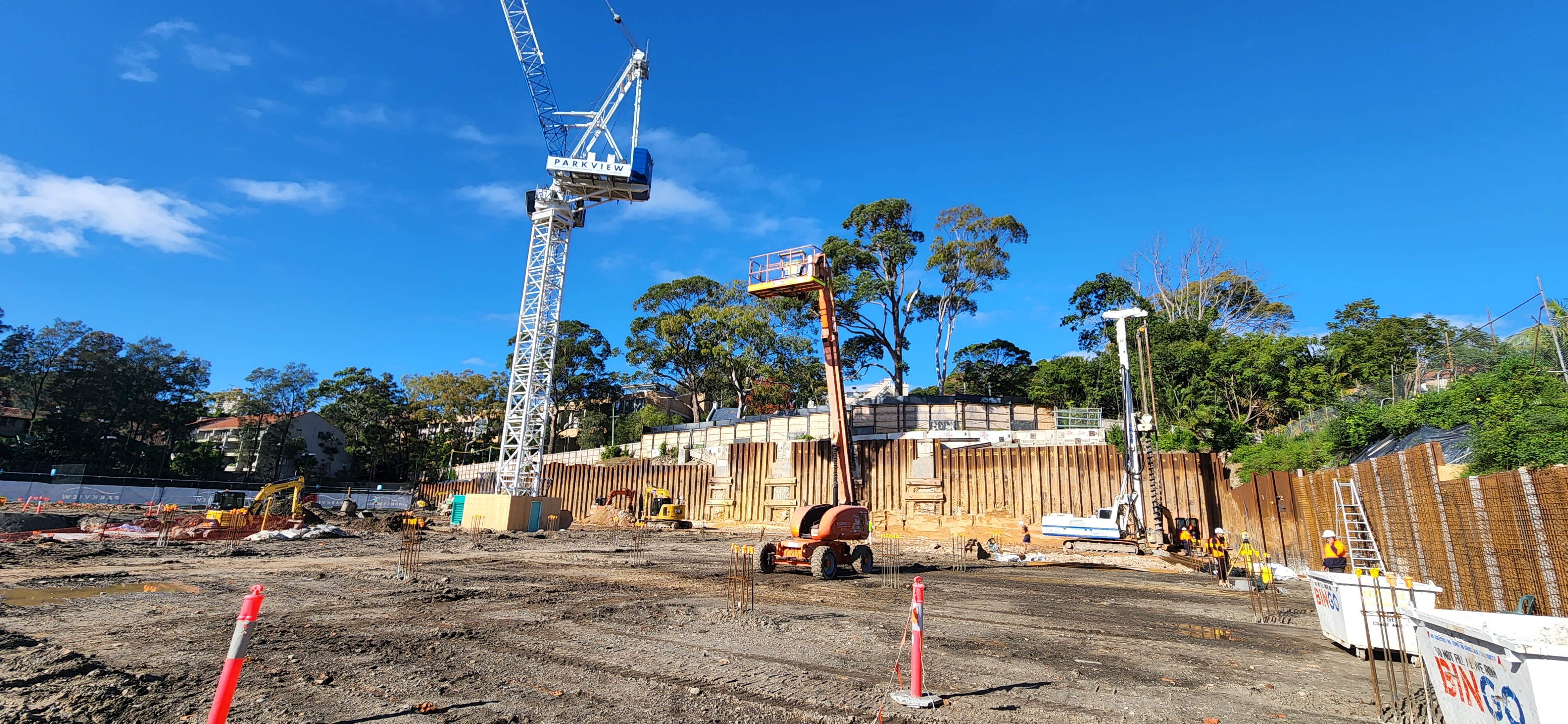 Hakoah Club construction underway