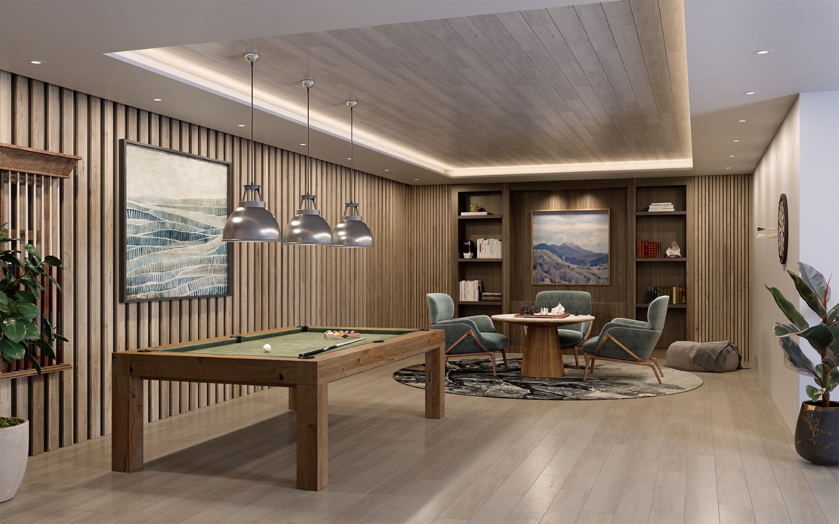 CGI activities room Melrose Park Village