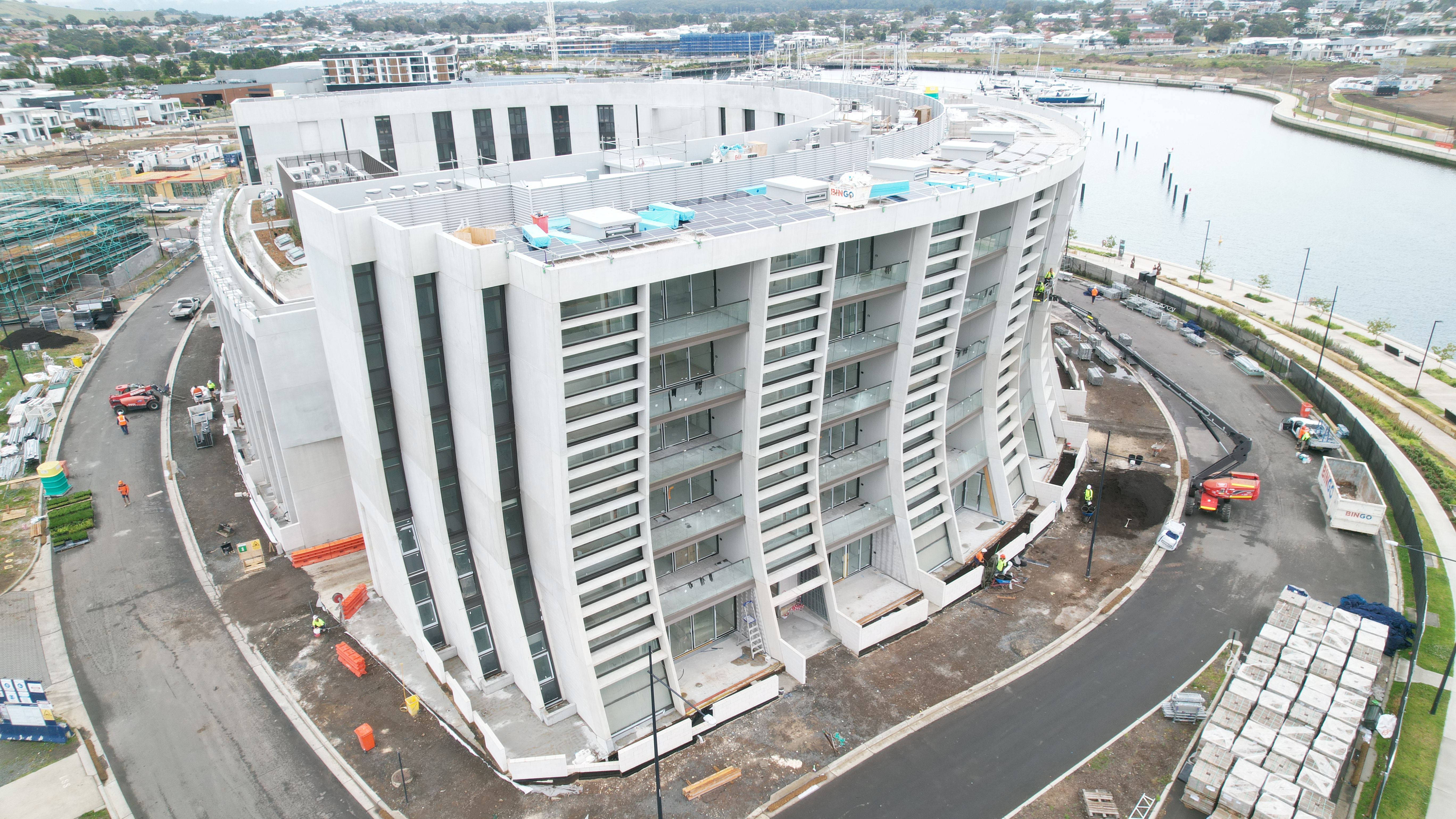 Nautilus unveiled - scaffolding removed