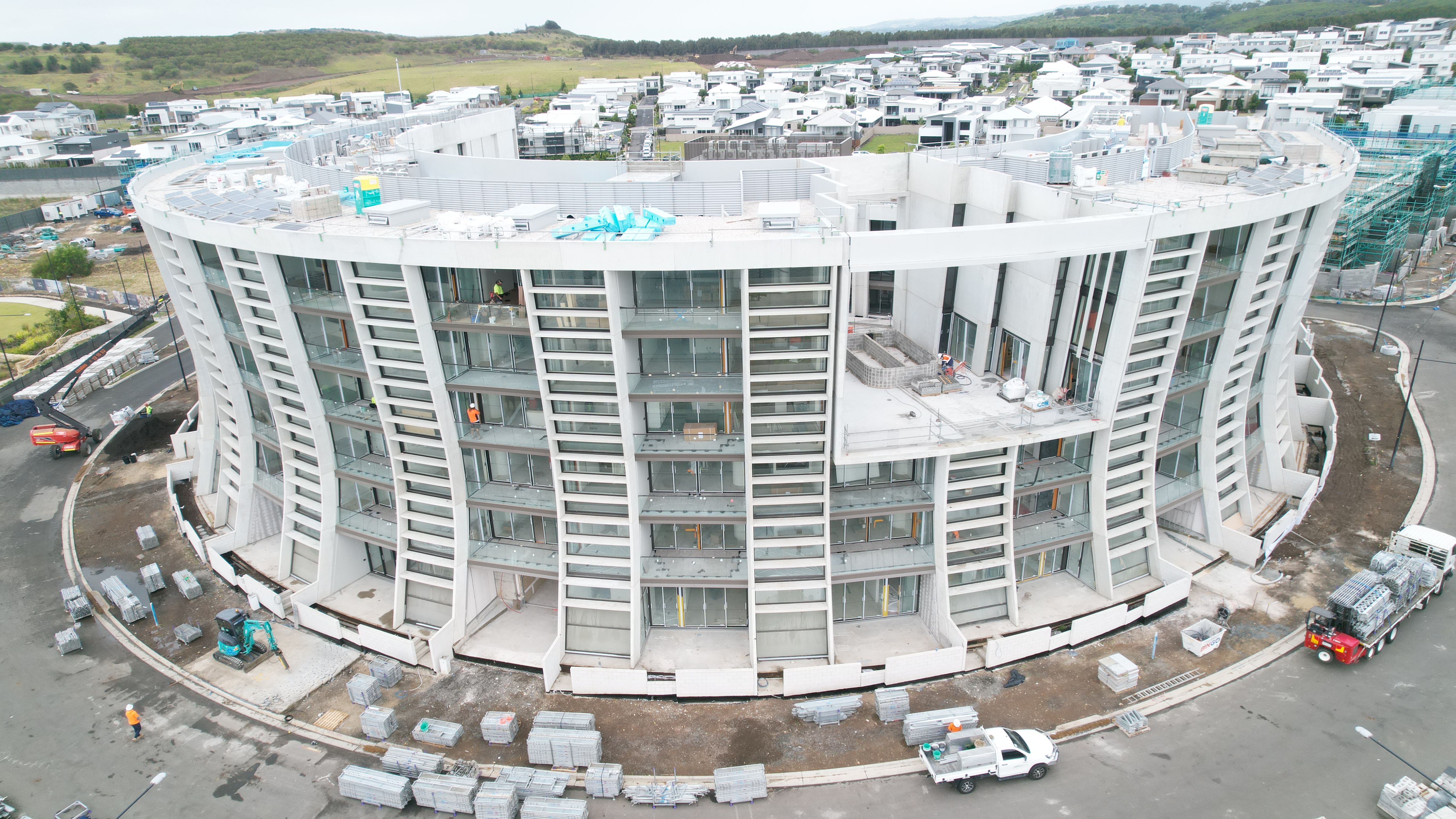 Nautilus unveiled - scaffolding removed