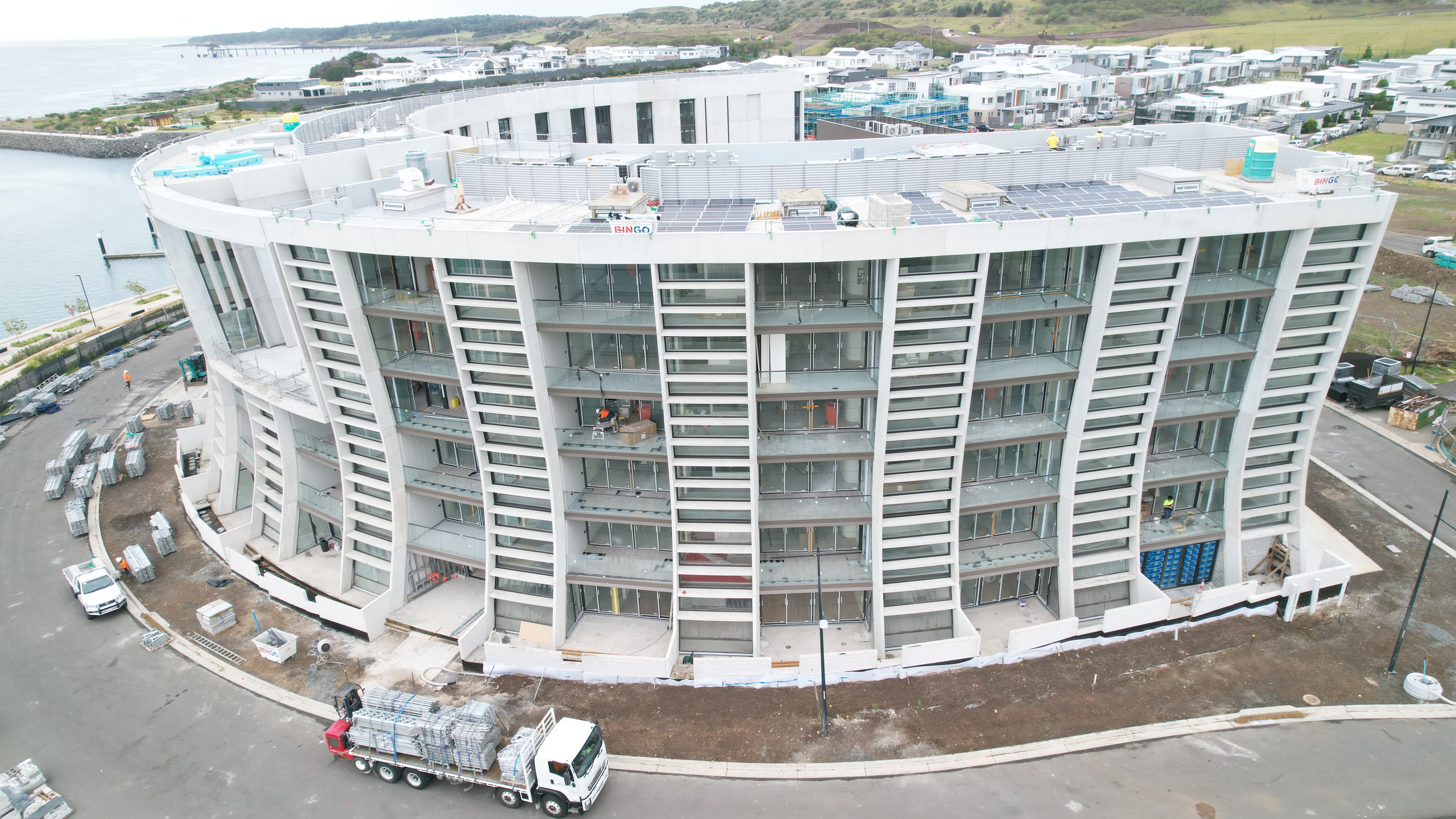 Nautilus unveiled - scaffolding removed