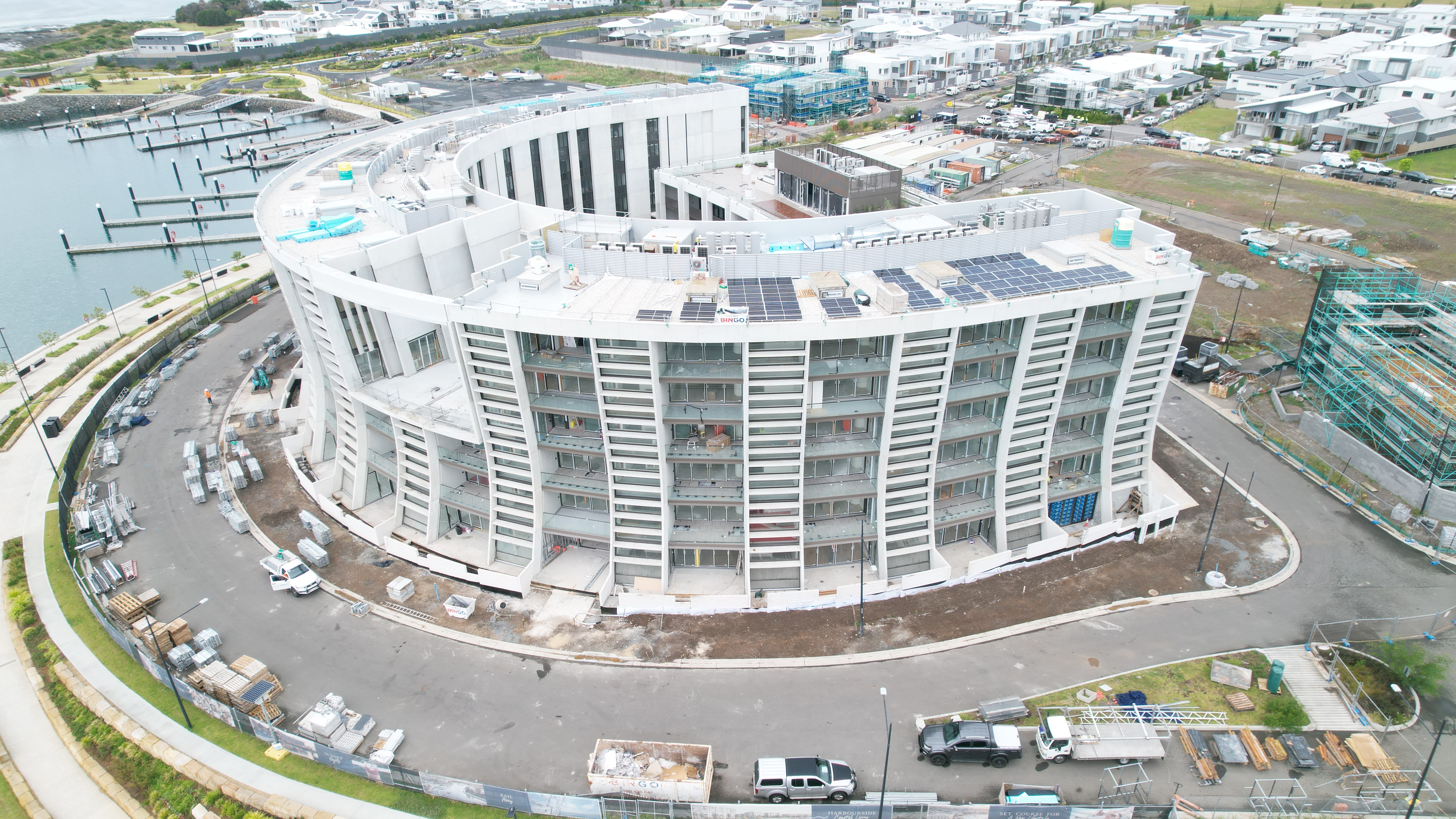 Nautilus unveiled - scaffolding removed