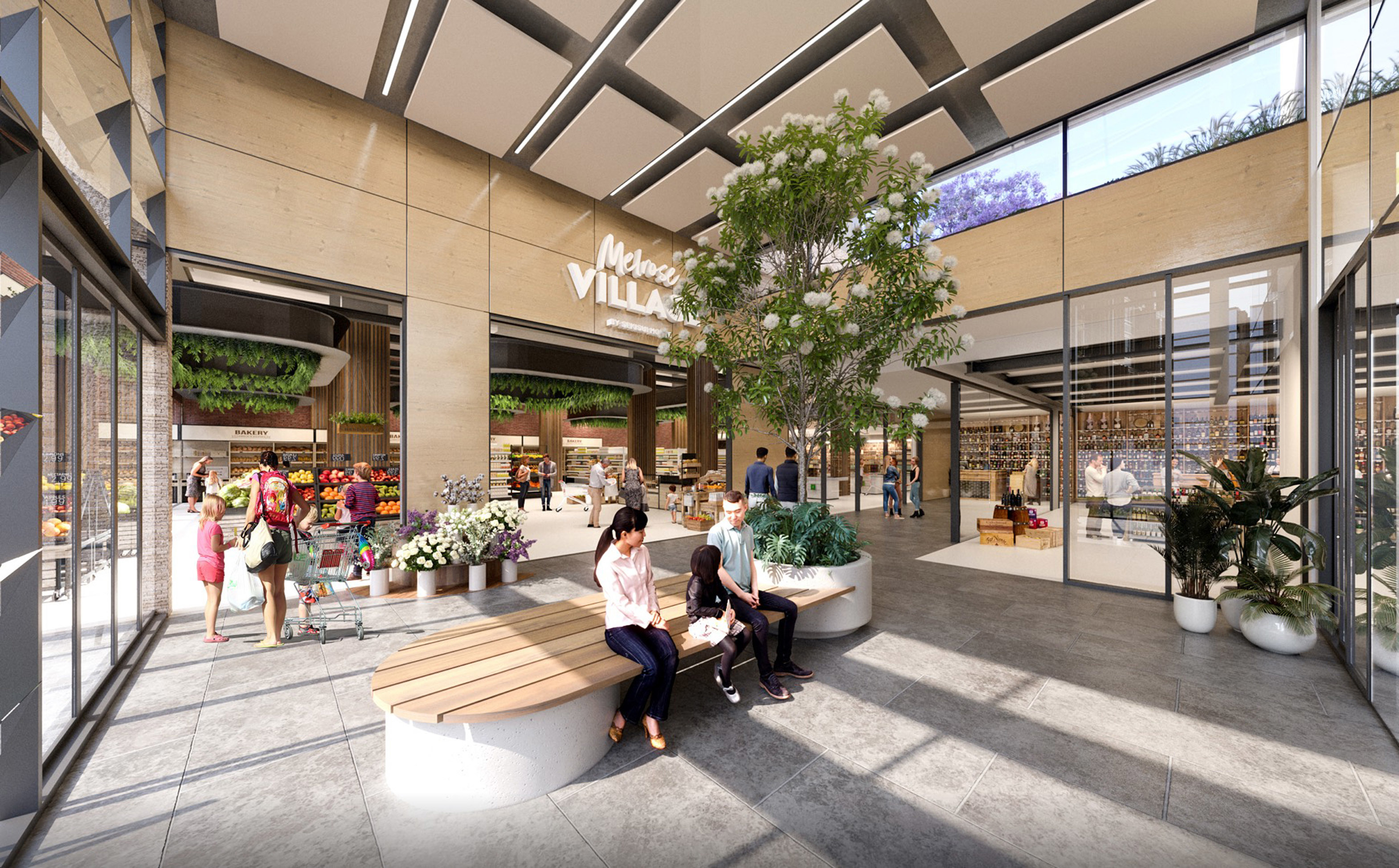 CGI retail Melrose Park Village