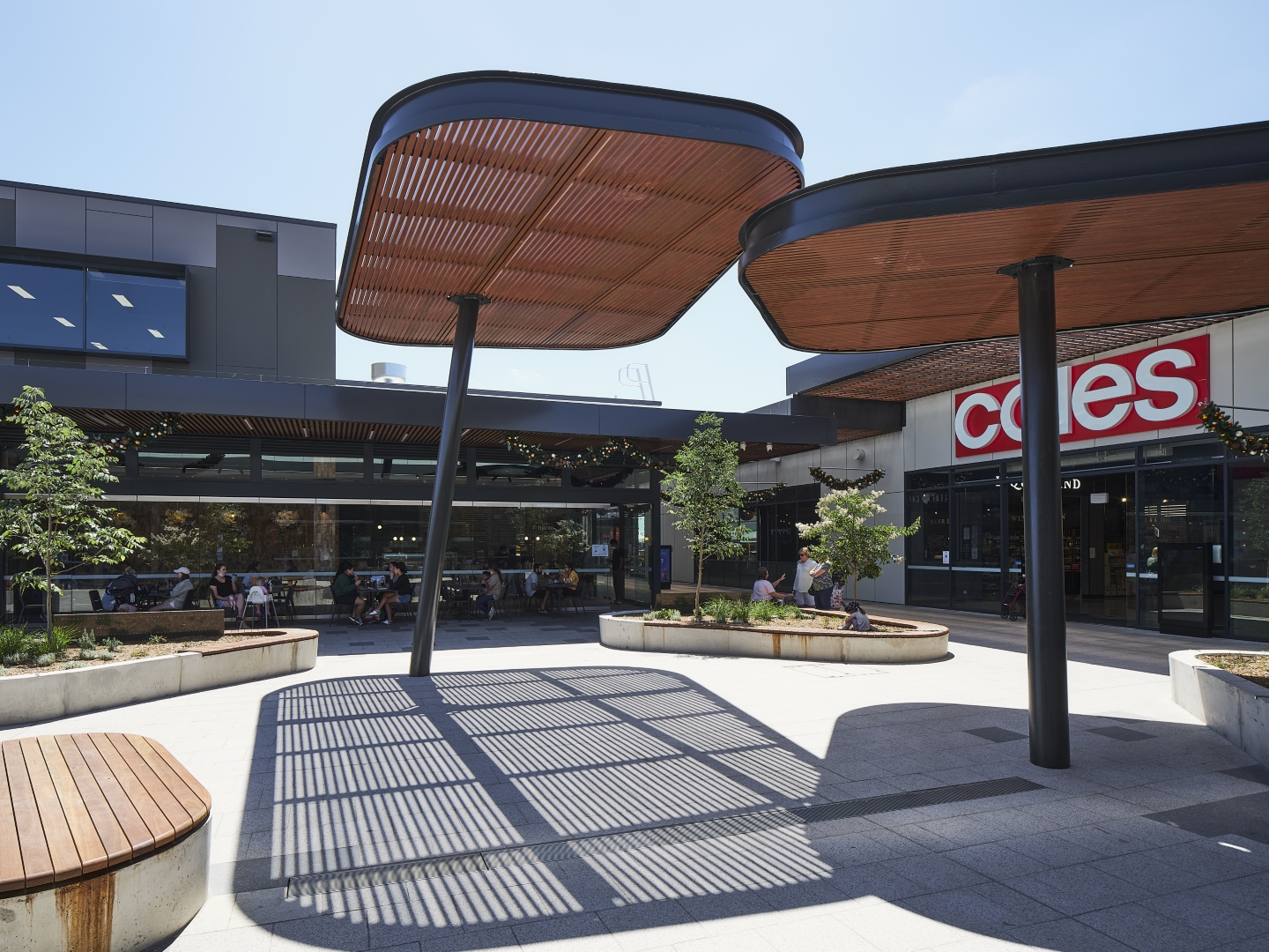 Elara Village - view of shopping centre