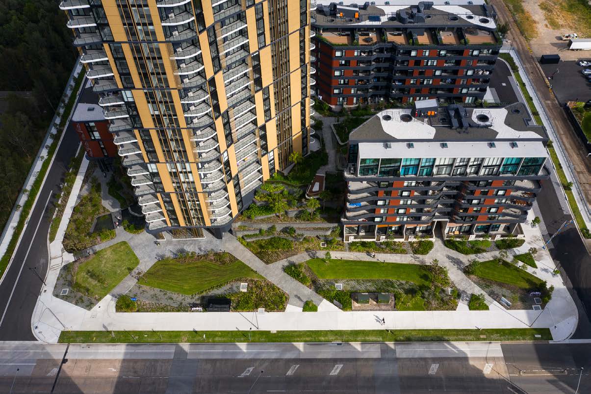 Sanctuary Stage 1 Landing aerial view