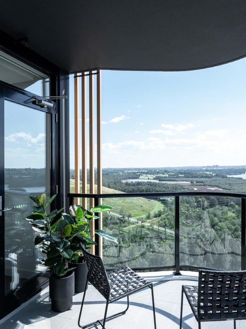 Sanctuary Stage 1 Landing balcony view