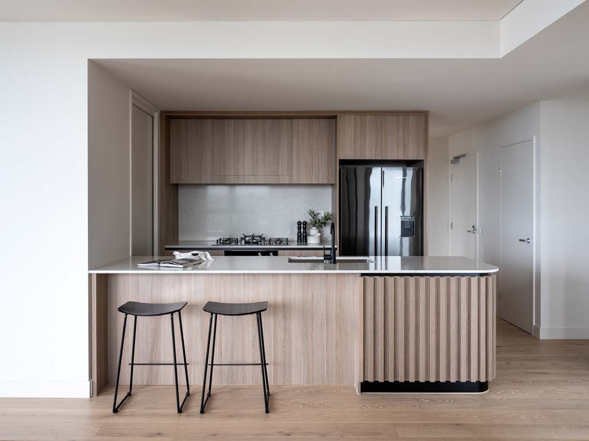 Sanctuary Stage 1 Landing kitchen