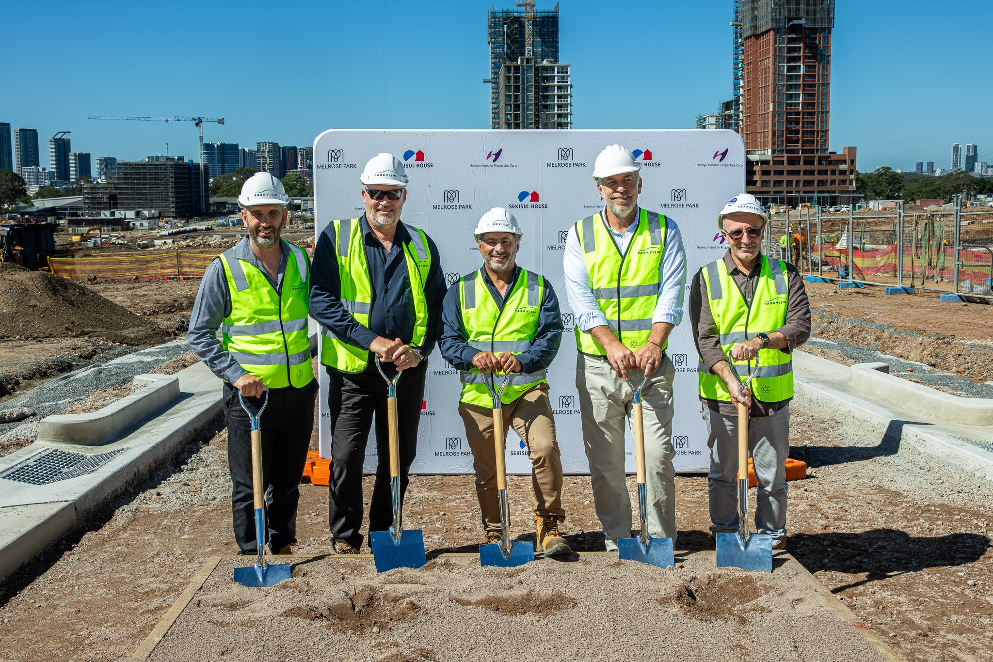 Melrose Park S6 Sod Turning