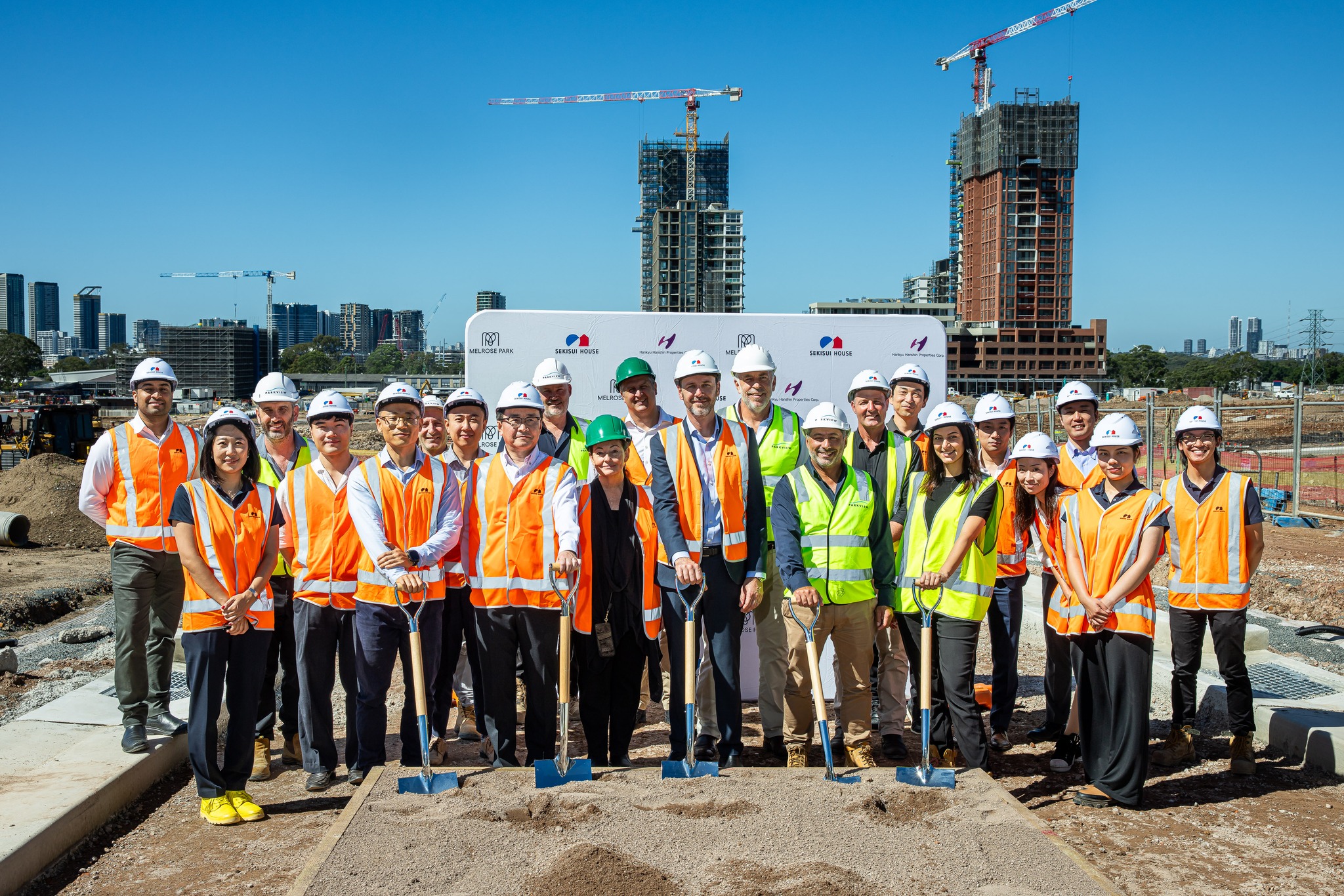 Melrose Park S6 Sod Turning