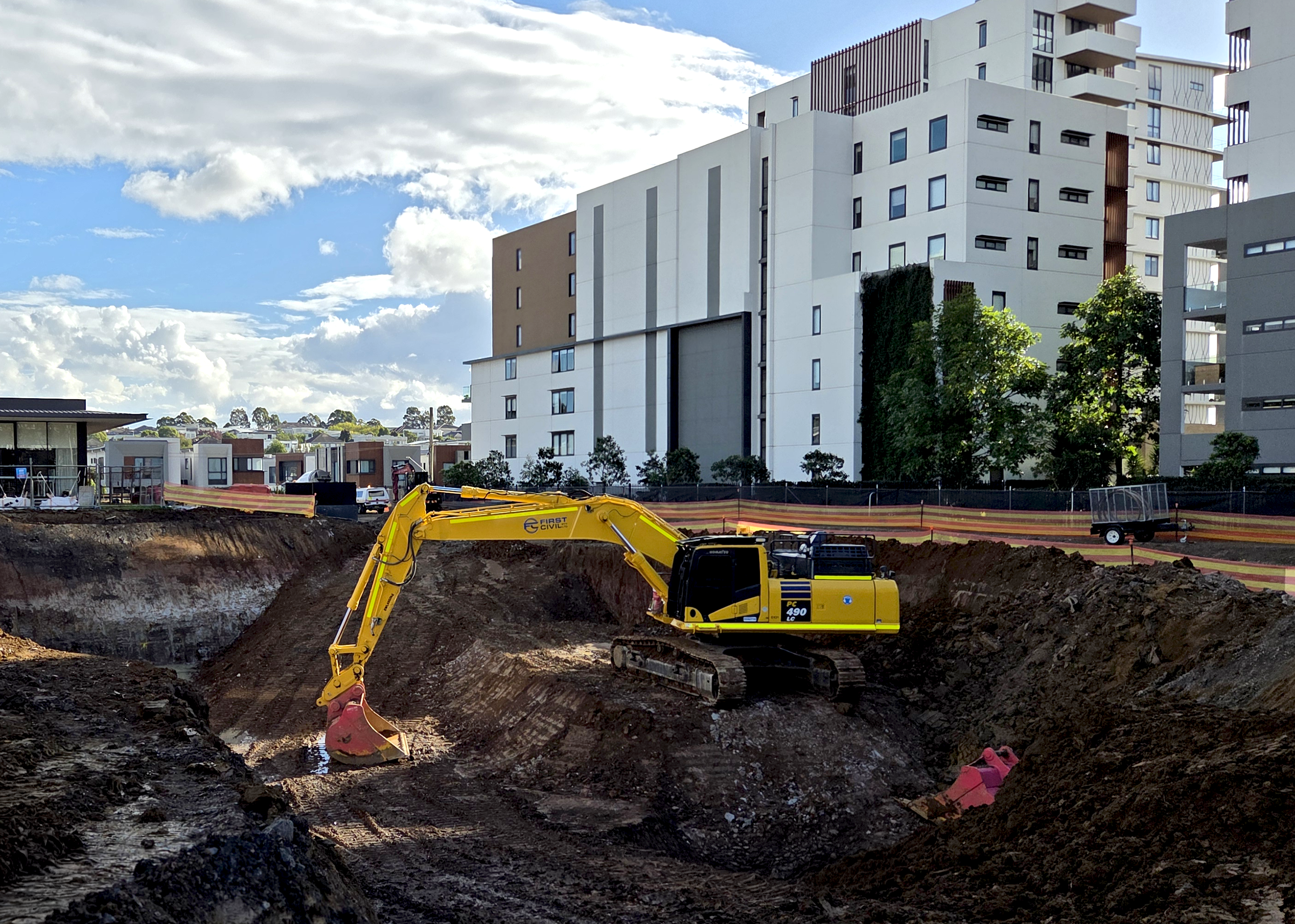 Zeste The Orchards Construction