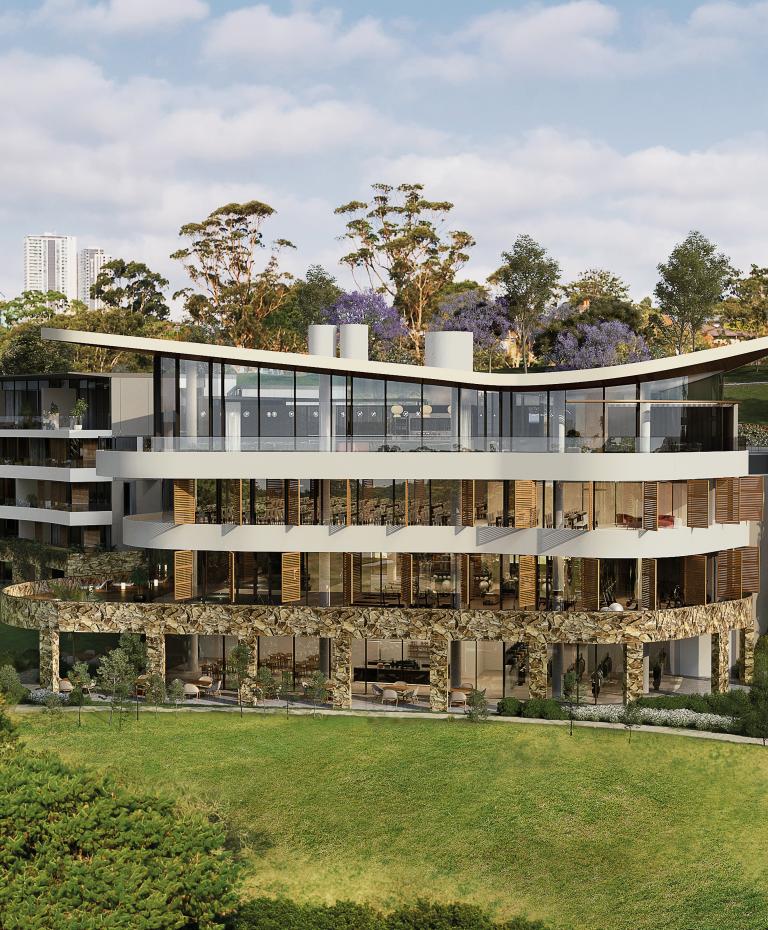 CGI of Watermark Residences at Newgreens