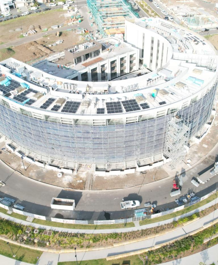 Aerial view Nautilus, Shell Cove