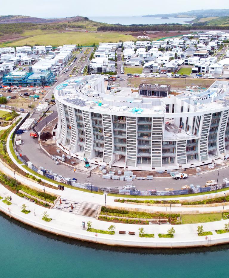 Nautilus unveiled - scaffolding removed