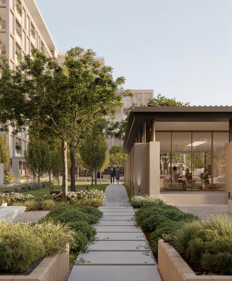 Zeste The Orchards Courtyard