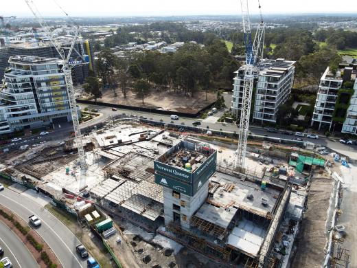 Norwest Quarter aerial view Oct 2023