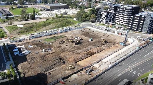 Early demo work Melrose Park Stage 4