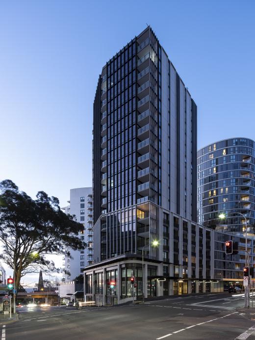 Archibald building on dusk