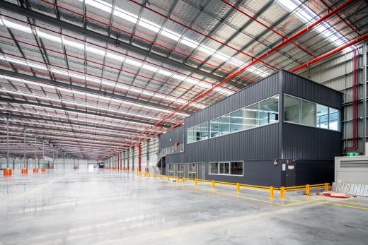 internal view of Direct Freight facility